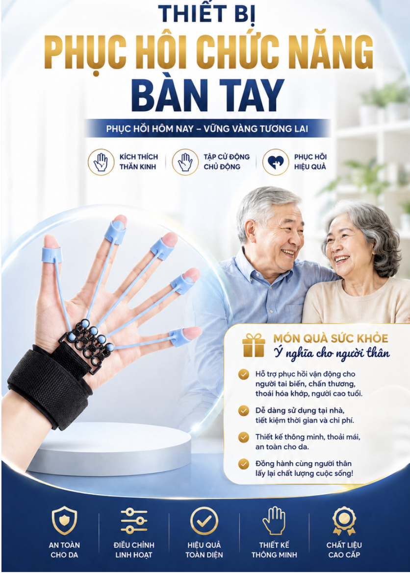 Hệ Thống Phục Hồi Chức Năng Bàn Tay TD-Rehab.
